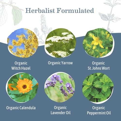 Organic Perineal Balm 2 Oz Pack of 3 - Soothing Postpartum Relief Earth Mama