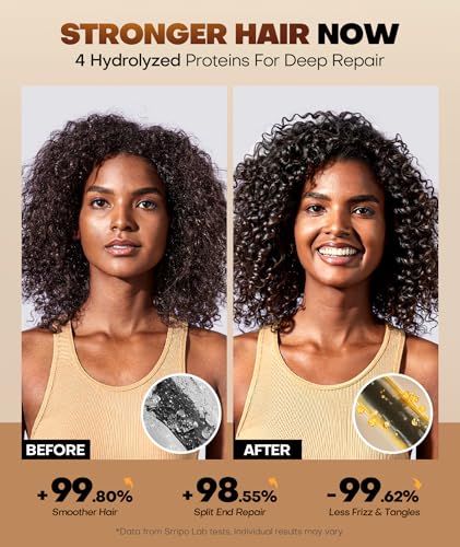 Deep Conditioning Collagen Hair Mask with Keratin & Natural Oils for Damaged Hair