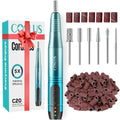 Cordless Nail Drill Electric File Kit - Gradient Blue, All-in-One Manicure & Pedicure Tool