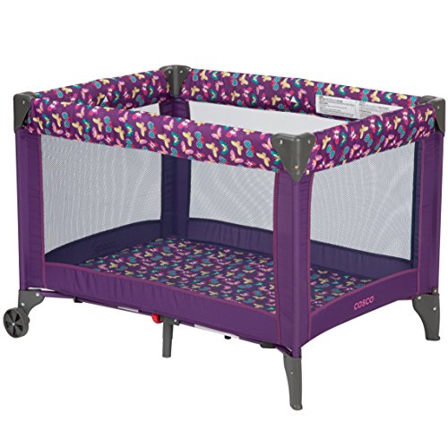 Cosco Funsport Compact Portable Baby Playard with Carry Bag, Foldable Toddler Playpen