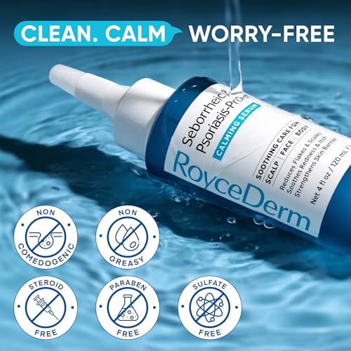 Seborrheic Dermatitis & Psoriasis Care Bundle - Calming Serum & Treatment Cream - Serum & Cream