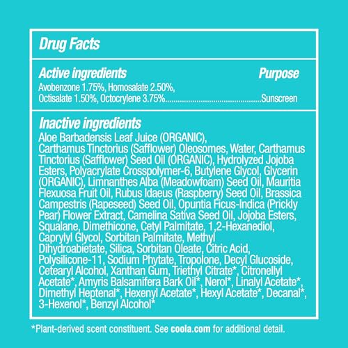 SPF 30 Face Sunscreen Lotion with Cucumber Extract - Water-Resistant, Vegan, Natural Scent