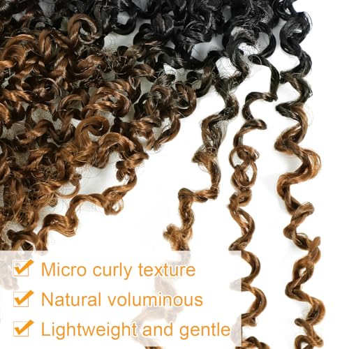 10 Inch Pre-Looped Yanky Twist Crochet Hair 8-Pack for Black Women - OT30
