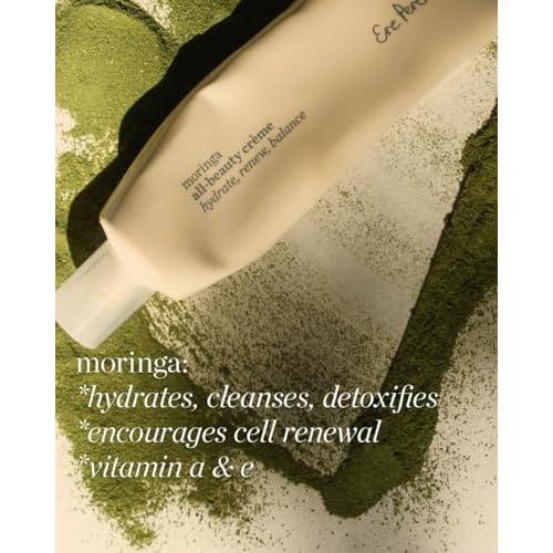Ere Perez - Natural Moringa All-Beauty Cr?me | Vitamins A + E, Lemon Balm, Prickley Pear | Hydrates, Plumps, Soothes | Vegan, Cruelty-Free, Palm-Free, Clean Beauty (1.7 oz | 50 g)