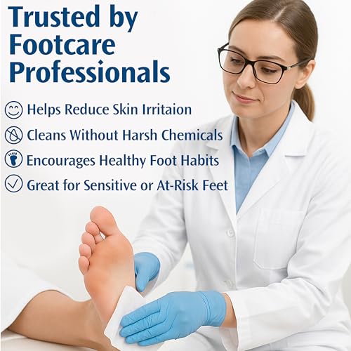 PediFix Tea Tree Ultimates Foot Wipes ? Natural Deodorizing & Cleansing with Tea Tree Oil, Peppermint & Aloe Vera for Odor & Sweat Relief