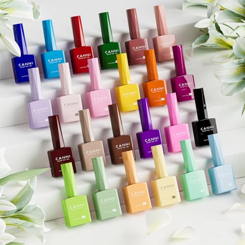 CANNI CC1-Classic 30Pcs 9ML Hema-Free Gel Nail Polish Set for Manicure & Nail Art