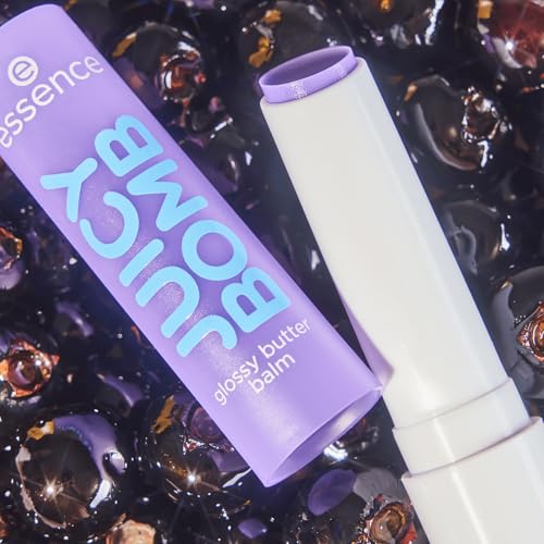 essence Juicy Butter Balm Holiday Gift Set | 5 Vegan & Cruelty-Free Lip Balms | Stocking Stuffer for Beauty Lovers