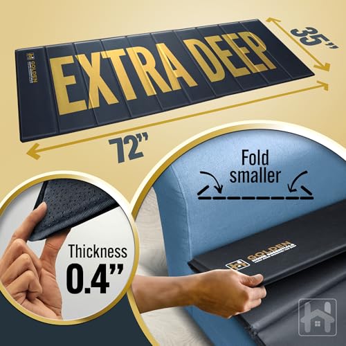 Heavy Duty Couch Support Board 35x72in - Anti-Slip Sofa Cushion Support for Sagging Cushions - Foldable Extra Wide Support