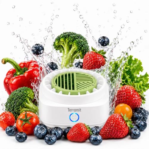 Wireless Fruit and Vegetable Cleaner with Hydroxy Ion Technology - IPX7 Waterproof