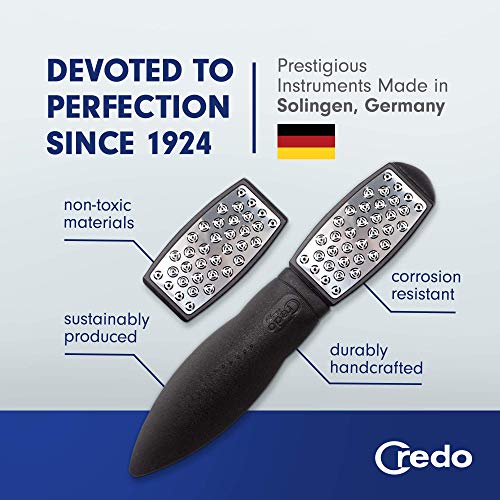 Credo Solingen Smart Cutter Callus Remover for Feet & Hand | Gentle Foot File & Foot Callus Remover | Callus Shaver Pedicure Supplies for Dry Cracked Feet & Flaky Skin