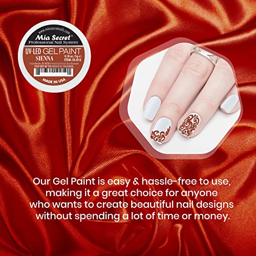 Mia Secret Professional Nail System UV/LED Gel Paint - 5 grams (Sienna)