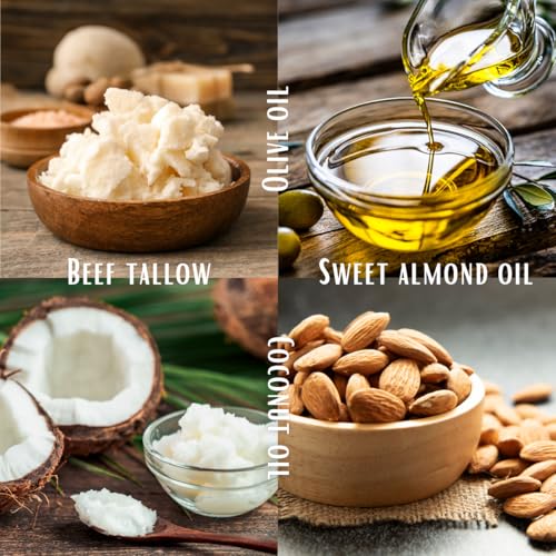 Greek Yogurt & Honey Handmade Natural Soap Bars - Moisturizing Face & Body Bar Set