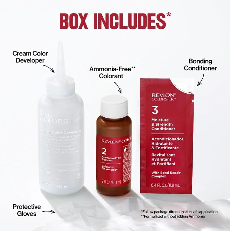 Vegan Ammonia-Free Medium Brown Permanent Hair Dye Kit - Pack of 6