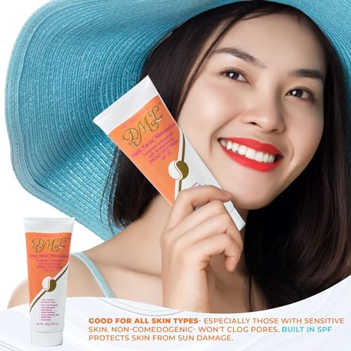 Facial Moisturizer SPF 25 - Hydrating Daily Sun Protection, 1.5 oz, Pack of 4