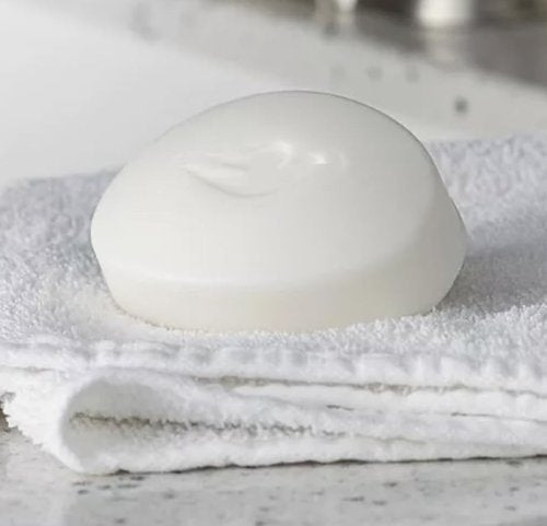 (12) Pack 25 grams Dove Cream Beauty Bar Travel Size Soap .88 oz