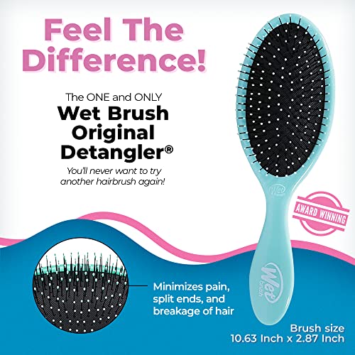 Wet Brush Detangler Hair Brush for Fine Hair - Soft IntelliFlex Bristles