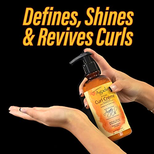 AGADIR Curl Styling Cream - Hydrating Leave-In Hair Product for Curly Hair