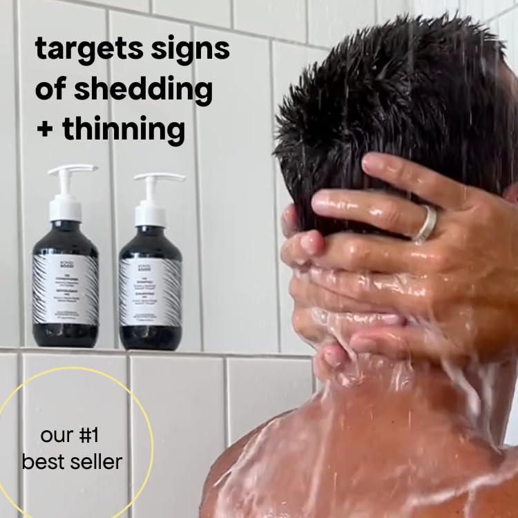 Bondiboost HG Anti-Thinning Shampoo - 16.9 Fl Oz for Thinning Hair - Men & Women