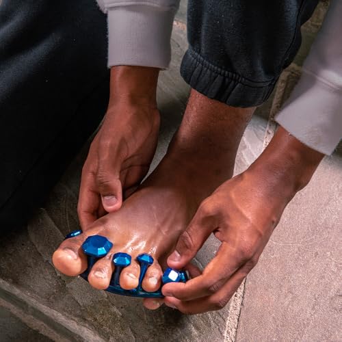 YogaToes Gems Men's Toe Spacers for Foot Pain Relief & Athletic Recovery