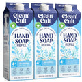CleanCult Sea Minerals Liquid Hand Soap Refill Pack of 3 - 32oz Eco-Friendly, Gentle on Sensitive Skin with Aloe Vera & Essential Oils