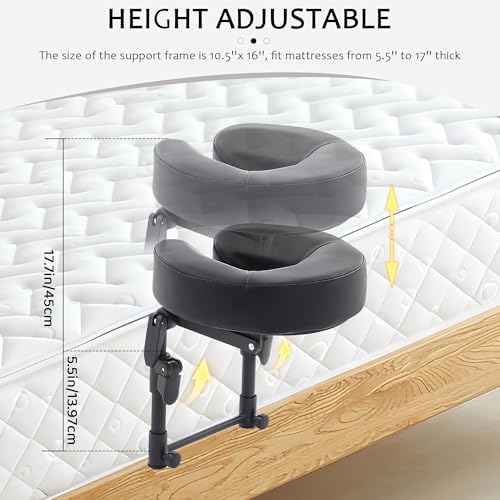 OIHYA Basic Set Adjustable Massage Headrest for Bed & Massage Table