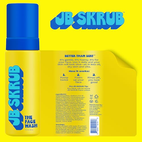 JB SKRUB The Face Wash, The Body Spray, and The Body Wash - Support Daily Freshness During Active Growing Years