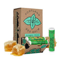 Portland Bee Balm 24 Pack All Natural Organic Lip Balm with Menthol - Handmade in Oregon