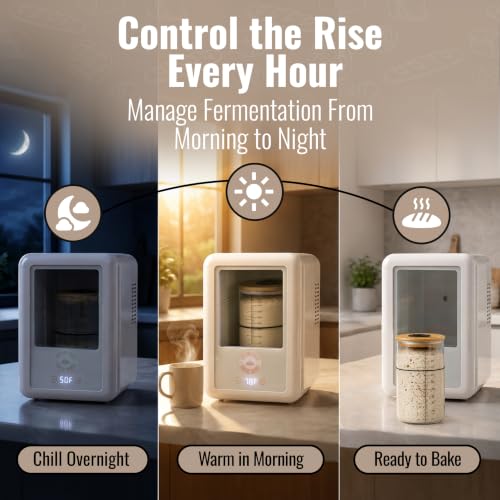 Cozy Bread Climate Cube Sour Starter Warmer & Cooler Jar System