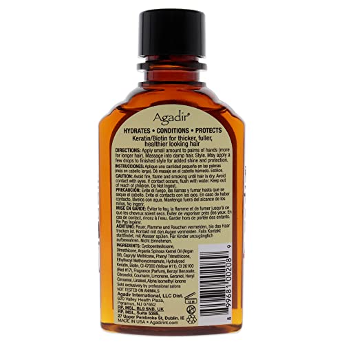 Argan Oil Hair Treatment - 4 Fl Oz, Nourishing & Repairing Hair Oil