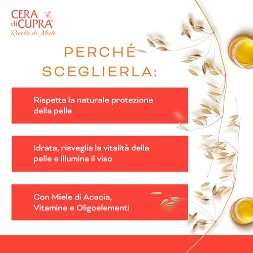 CERA DI CUPRA - Micellar Water - Gentle Cleansing and Makeup Removal - Antioxidant Shield for Skin Protection - Nourishing Micellar Solution (200 ml)