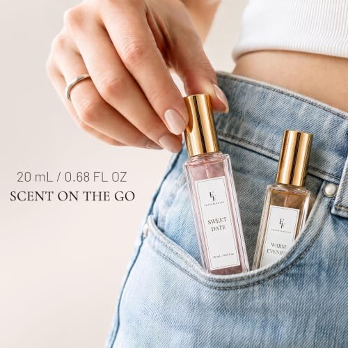 Women's Perfume Gift Set with 4 Long-Lasting Mini Fragrances - Her & Mom