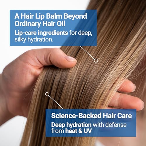 Lightweight Botanical Hair Serum - Silicone-Free K-Beauty Hair Oil for Shine & Softness