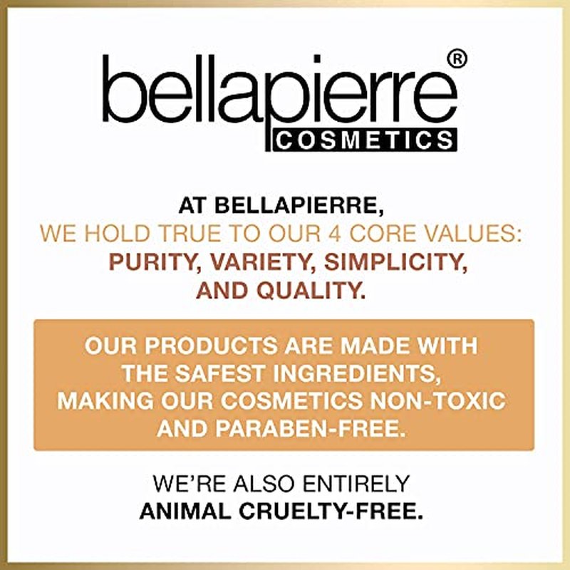 bellapierre Shimmer Powder | Paraben Free | Vegan & Cruelty Free | All Skin Types | 2.35g - Champagne