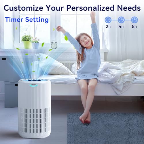 Tailulu Medium Air Purifier for Large Room Up to 1680 Sq Ft - Home & Bedroom Use