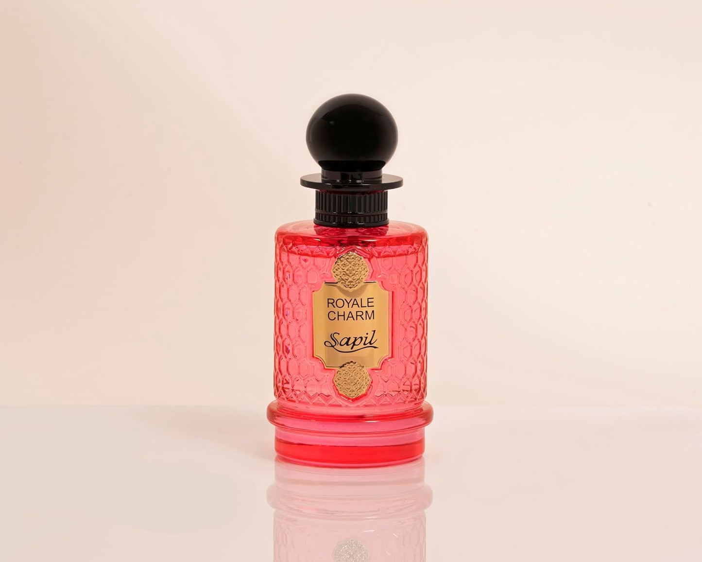 Sapil Royale Charm Unisex Eau De Parfum – Long-Lasting Arabic Perfume with Exotic Fruits, Soft Amber & Vanilla – Citrus Floral Luxury Fragrance for Men & Women – Dubai Perfume – 3.38 oz