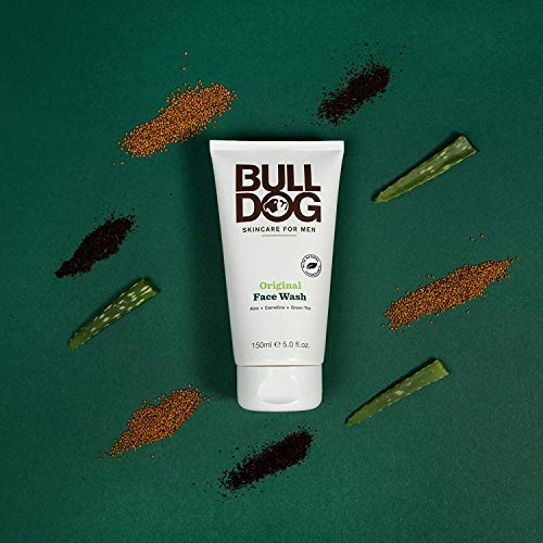 Bulldog Skincare and Grooming For Men Original Face Wash, Pack of 2, 5 Ounce