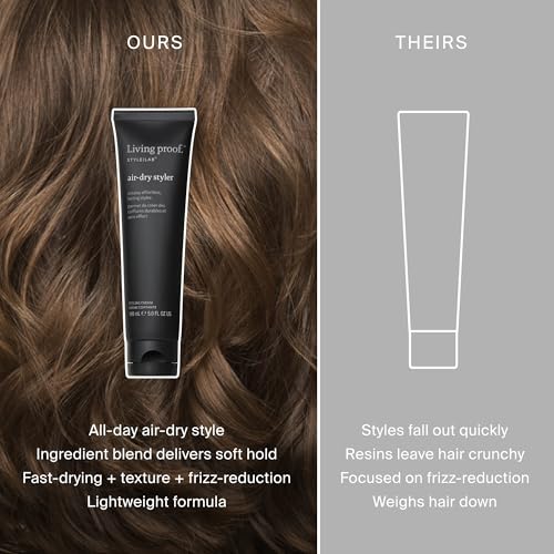 Living Proof Style Lab Air-Dry Styler 5oz - Enhances Natural Hair & Frizz Control