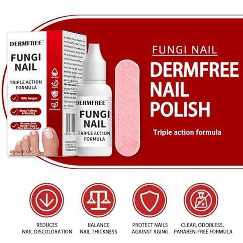 Fungi Nail Toenail Treatment Extra Strength,Toenail Renewal Serum, Nail Conditioning Solution for Thick&Discolored Nails, Quick-Dry Dropper, Safely & Gently for Healthier Nails,