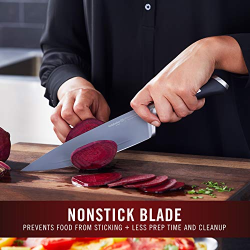 Self-Sharpening Kitchen Knife Set with Nonstick Blades - 13 Pieces