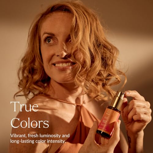Plant-Based Hair Oil for Color Fixation & Shine - Natural & Vegan - 1.69 fl oz