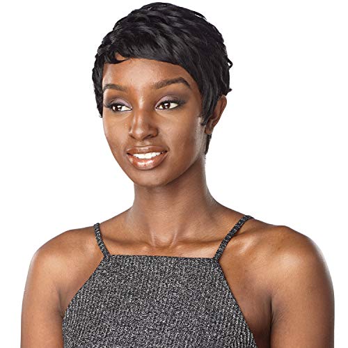 Sensationnel Instant Fashion Wig - Anita Short Pixie Black 1B Offblack