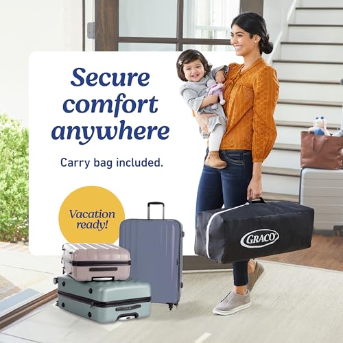 Graco Parker On the Go Zip DLX Pack 'n Play Playard with Bassinet, Travel-Friendly