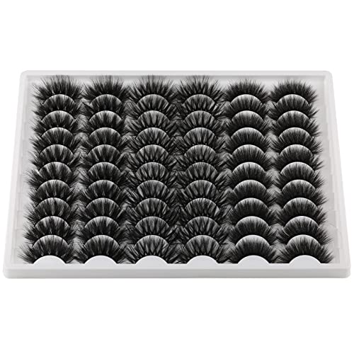 5D 20mm Lashes Faux Mink Eyelashes Fluffy Dramatic False Lashes Wholesale Pack