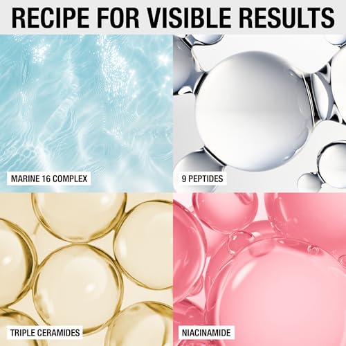 BYRANA Jeju Island Peptide Barrier Face Serum – Hydrating Vegan Korean Skincare, 1.7 oz