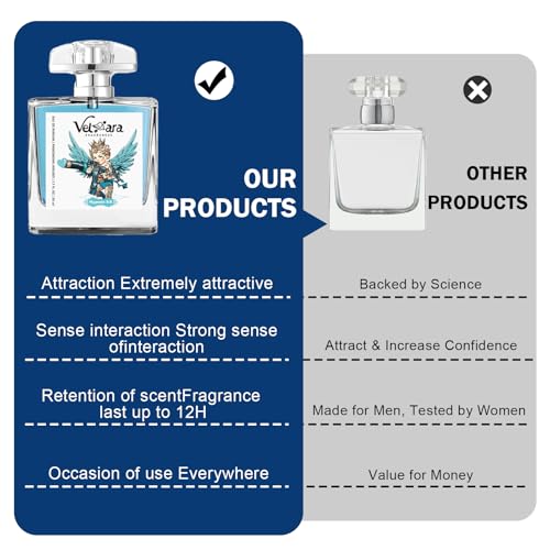 Men's Pheromone Cologne Long-Lasting Hypnosis 3.0 with Fresh & Warm Notes
