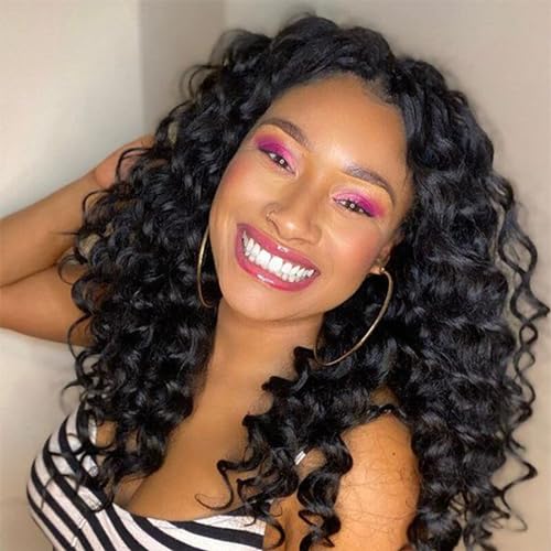 14 Inch Curly Crochet Hair 7 Pack for Black Women - Bouncy Synthetic Style