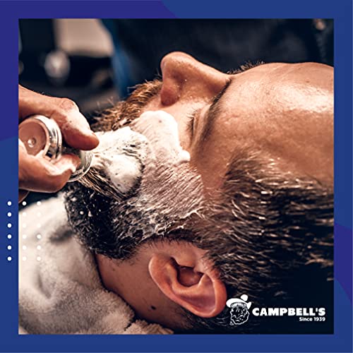 Campbell’s Liquid Shave Cream Lather - 8 Oz Pack of 3 for Professional & Barbershop Use