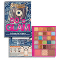 Bellapierre 90s Glam Face & Eye Book Palette | 25 Eyeshadow Shades with Blush, Bronzer, & Highlighter | Non-Toxic & Paraben Free | Vegan & Cruelty-Free