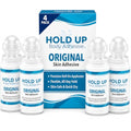 Hold Up Body Adhesive Roll-On - Skin & Clothing Glue for Dancers & Cosplay - 4 Pack