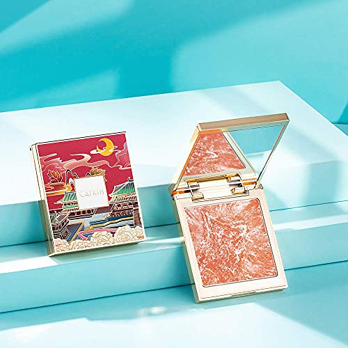 Catkin 2Pcs Makeup Set Includes BB Cream Air Cushion Foundation C02 and Cheek Blush C04